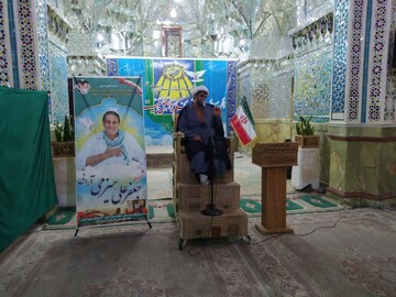 مراسم هفتمین روز شهادت شهید جعفرعلی هیزمی آرانی برگزار شد