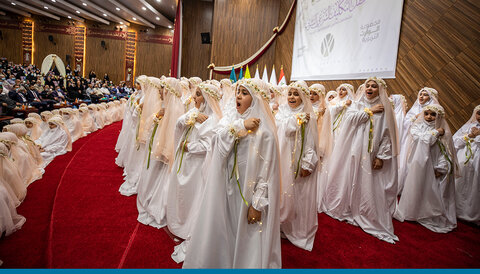 مراسم تکریم از حجاب اولی ها توسط آستان مقدس حسینی