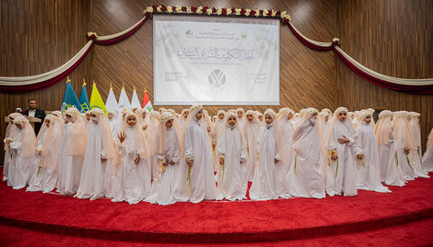 مراسم تکریم از حجاب اولی ها توسط آستان مقدس حسینی