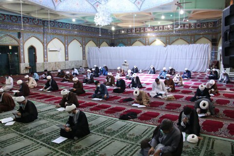 تصاویر/ آزمون کتبی  ورودی سطح ۳ مشاوره اسلامی