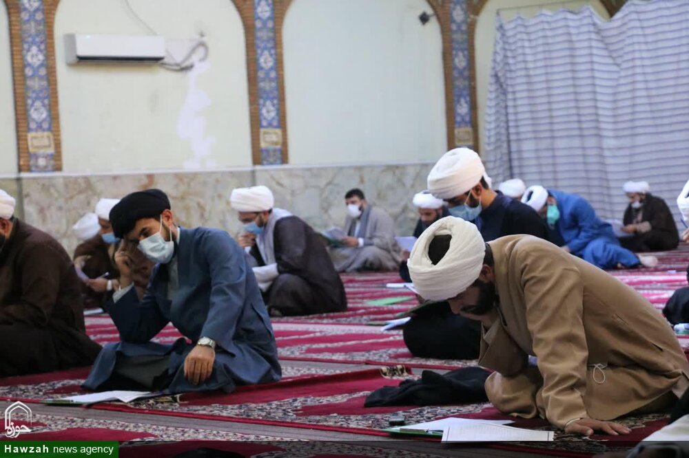 آزمون کتبی ورودی سطح ۳ مشاوره اسلامی در اهواز برگزار شد+عکس