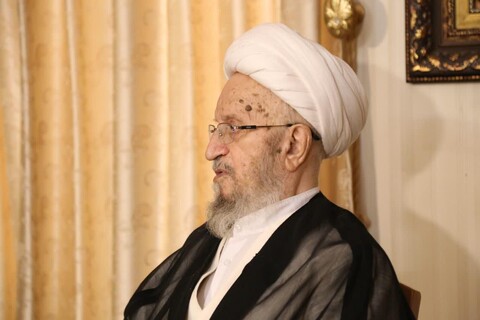 تصاویر/ دیدار رئیس قوه قضائیه با آیت الله العظمی مکارم شیرازی