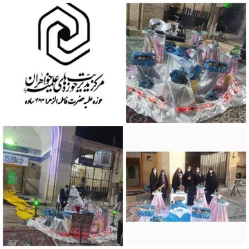 برگزاری مراسم عقد در امامزاده شاه حسین(ع) ساوه