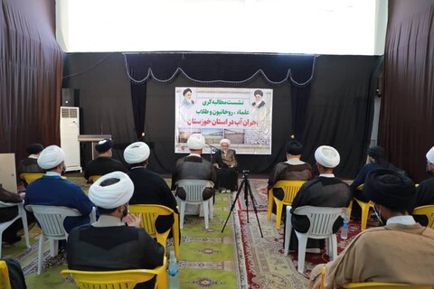 تصاویر/ نشست مطالبه گری با موضوع "بحران آب در خوزستان"