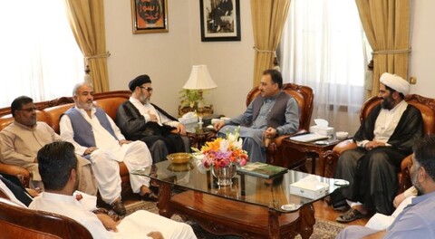 تصاویر/ کوئٹہ میں گورنر بلوچستان سے ایم ڈبلیو ایم پاکستان کے وفد کی ملاقات
