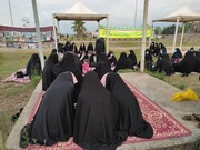 ویژه‌برنامه «ساحل حجاب» در مدرسه علمیه فاطمیه رودسر اجرا شد