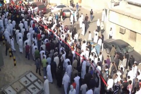 تظاهرات عربستان