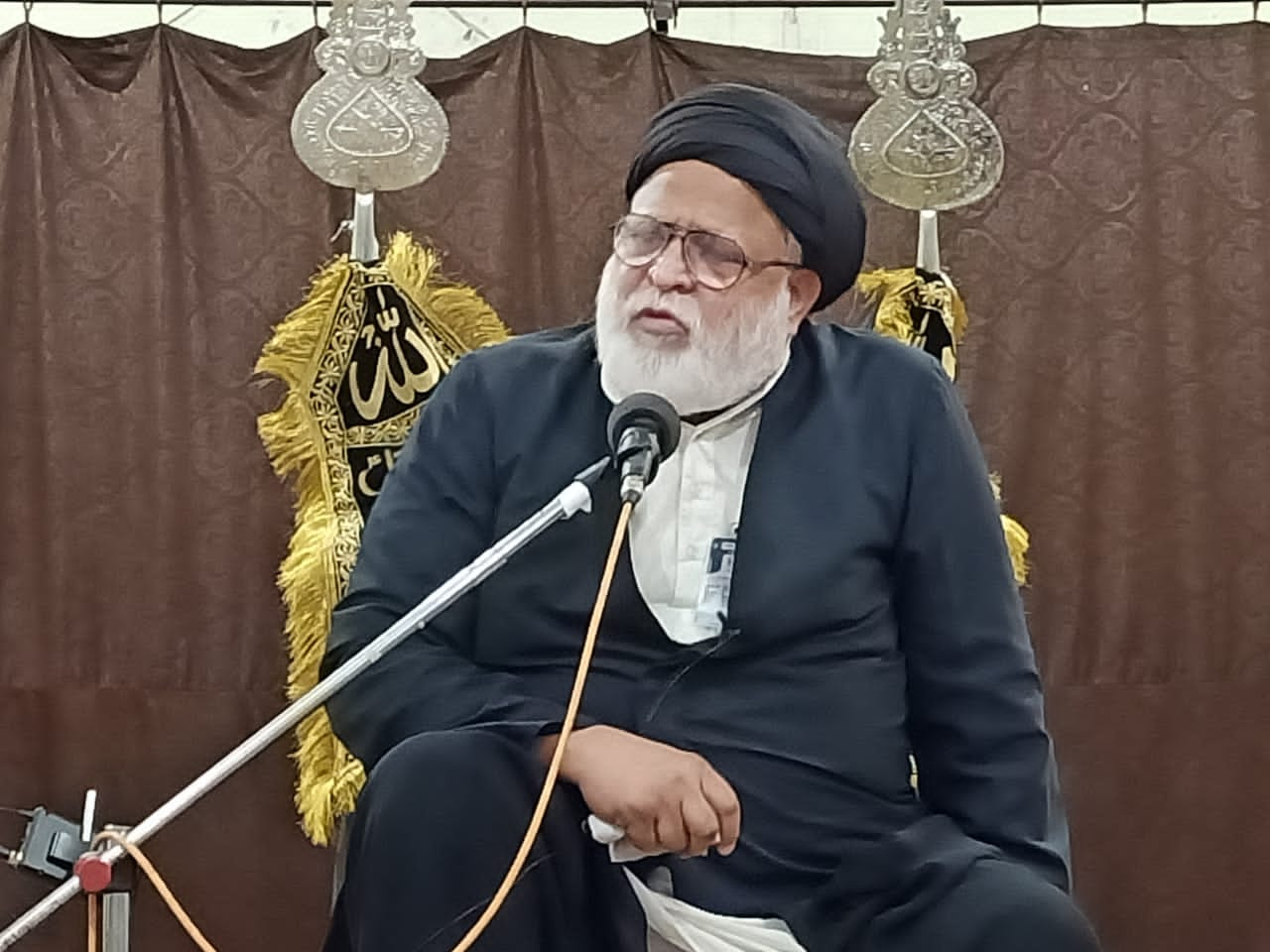 غم حسین علیہ السلام ہمیشہ تازہ ہے، مولانا سید صفی حیدر زیدی