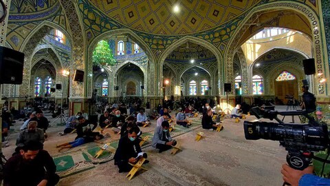 تصاویر/ برگزاری دعای پرفیض عرفه درآستان مقدس هلال بن علی(ع) آران وبیدگل