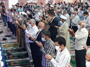 تصاویر/ اقامه نماز عیدقربان در مصلای بقیه الله الاعظم (عج)کاشان