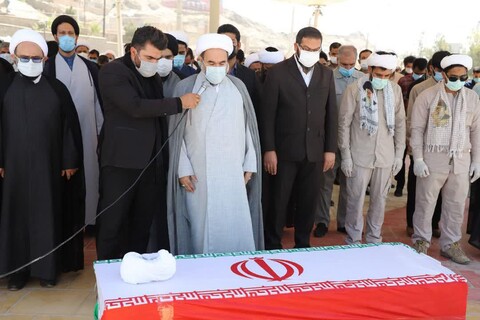 تصاویر/ مراسم تشییع پیکر شهید حجت‌الاسلام ابراهیم سابقی‌نژاد در زاهدان