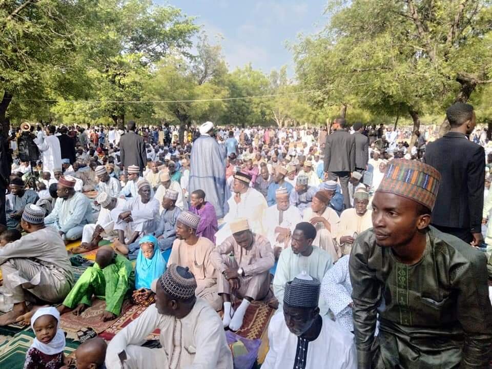 برگزاری نماز عید سعید قربان با حضور شیعیان ایالت کانو نیجریه +تصاویر