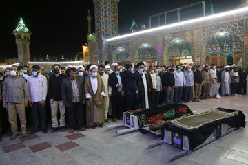 تصاویر / مراسم تشییع پیکر استاد محمدحسین فرج‌نژاد