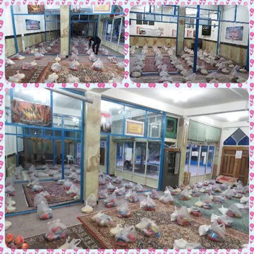 توزیع  ۱۲۰ سبد کالا در شهرضای اصفهان به همت طلاب حوزه علمیه