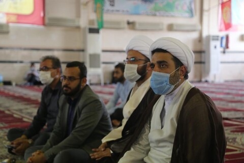 تصاویر/ آئین عمامه گذاری طلاب حوزه علمیه خوزستان