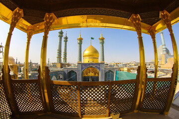 اعلام جشن‌های عید غدیر در حرم بانوی کرامت