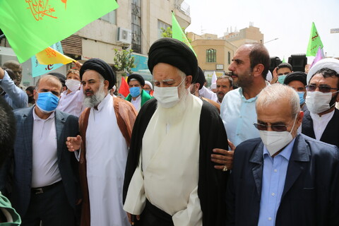 تصاویر/ جشن عید غدیر سادات در حرم مطهر