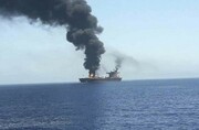 کشتی اسرائیل در دریای عمان هدف قرار گرفت