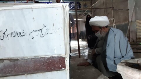 ادای احترام حجت‌الاسلام پناهیان به سردار هور
