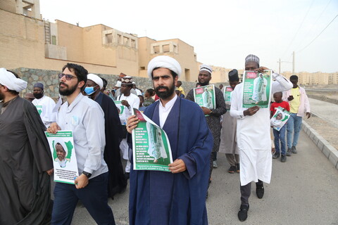 تصاویر / جشن و شادی طلاب غیر ایرانی به مناسبت آزادی شیخ ابراهیم زاکزاکی