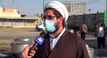 فیلم| گزارشی از اقدامات طلاب و روحانیون جهادی خوزستان در جریان آبرسانی به مردم مناطق محروم