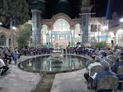 تصاویر/ همایش خادمین و مسئولان هیئات مذهبی کاشان در آستان مقدس امام زاده هادی (ع) فین کاشان