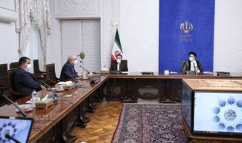 تصاویر/ جلسه روسای کمیته‌های تخصصی ستاد ملی مقابله با کرونا با حضور حجت الاسلام والمسلمین رئیسی