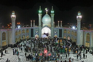 مراسم چاووش خوانی هیئات مذهبی آران  و بیدگل برگزار شد