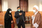 تصاویر| دیدار اعضای هیئت رئیسه شورای شهر شیراز با تولیت مدرسه علمیه منصوریه