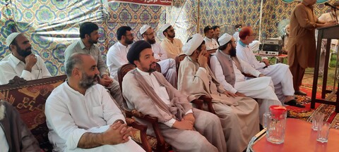 خیبر پختونخواہ میں شیعہ سنی عمائدین علماء اور جوانان کا مشترکہ استقبال محرم و امن و امان کانفرنس