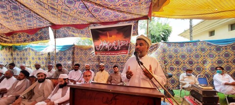 خیبر پختونخواہ میں شیعہ سنی عمائدین علماء اور جوانان کا مشترکہ استقبال محرم و امن و امان کانفرنس