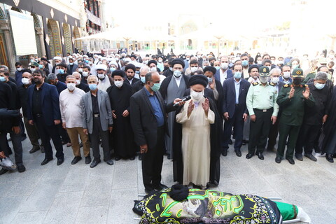 تصاویر / مراسم تشییع حجت الاسلام و المسلمین سیدجواد حسینی کاشانی