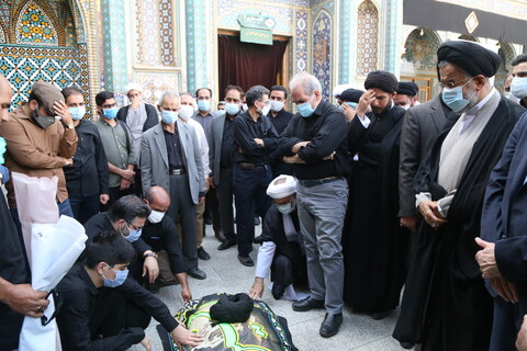 تصاویر / مراسم تشییع حجت الاسلام و المسلمین سیدجواد حسینی کاشانی