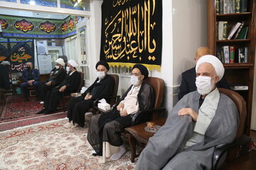 تصاویر / مراسم عزاداری روز اول محرم ۱۴۰۰ در بیت مرحوم آیت الله العظمی فاضل لنکرانی