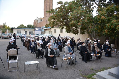 تصاویر / گردهمایی روحانیون و مبلغین شاخص تبریز