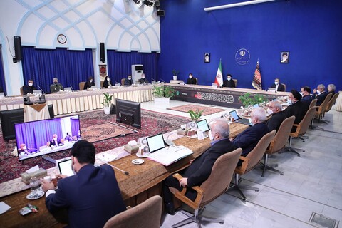 تصاویر/ رئیس جمهور در جلسه هیأت دولت
