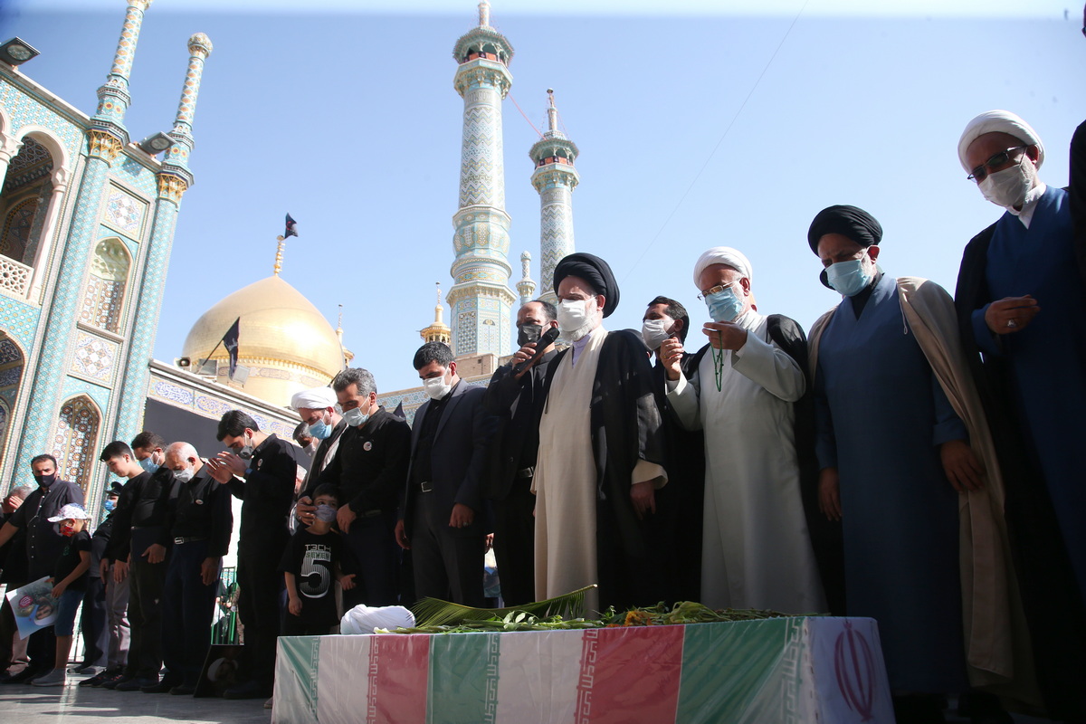 پیکر حجت الاسلام مالامیری در گلزار شهدای قم آرام گرفت