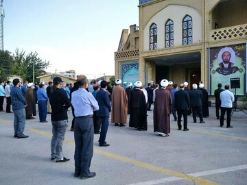 تصاویر / مراسم بزرگداشت مرحوم حجت الاسلام والمسلمین حسین عباسی از اساتید حوزه علمیه ایلام