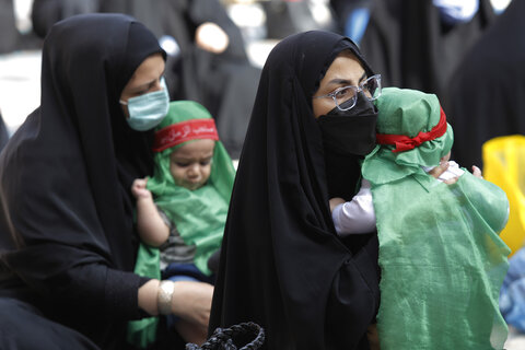 تصاویر / مراسم شیرخوارگان حسینی در استان قزوین