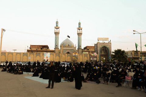 تصاویر/مراسم شیرخوارگان حسینی در امامزاده اسحاق خوراسگان(اصفهان)