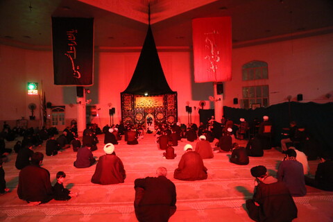 تصاویر/ عزاداری مسجد حضرت امام سجاد(ع) پردیسان