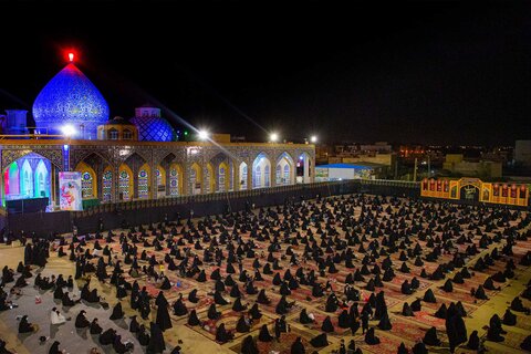 تصاویر/ عزاداری دهه اول محرم در آستان مقدس امامزاده سیدجعفر محمد(ع)یزد