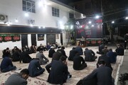 تصاویر| مراسم عزاداری سالار شهیدان در دادگستری فارس