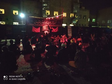 تصاویر/حال و هوای مدرسه علمیه امام صادق (ع) قروه در ایام محرم