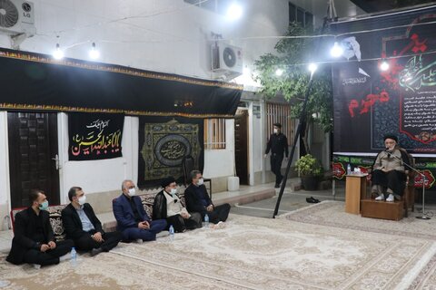 تصاویر| برگزاری مراسم عزاداری به میزبانی دادگستری فارس