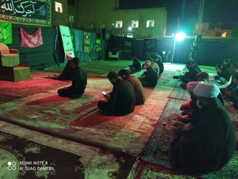 تصاویر/حال و هوای مدرسه علمیه امام صادق (ع) قروه در ایام محرم