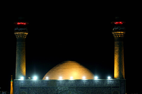 تصاویر/ مراسم شب هشتم محرم مسجد جامع اصفهان
