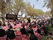 عکس خبری/ مراسم عزاداری و اقامه نماز ظهر تاسوعا در منطقه کیانپارس اهواز