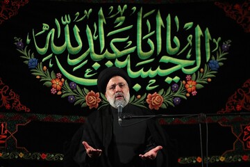 تصاویر/ سخنرانی رئیس جمهور در مراسم شب عاشورای اجتماع بزرگ «عشیره عاشورا»