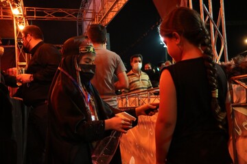 تصاویر/ مراسم عزاداری حسینی در موکب محبان امام رضا(ع) شیراز